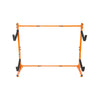 VEVOR Freestanding Kayak Storage Rack, Kayak Stand for 2 Kayak Canoe Paddleboard, Heavy-duty Steel Kayak Hanger Holder with Padded Arms and Adjustable Width, 175LBS Max Load, for Indoor Outdoor Garage