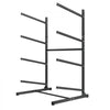 VEVOR Kayak Storage Rack for 4 Kayaks, Holds 220 lbs, Heavy Duty Freestanding Stand for Indoor Outdoor Garage Shed Dock, Storage Rack Stand Holder for Canoe, Small Boat, SUP, Surfboard & Paddleboard