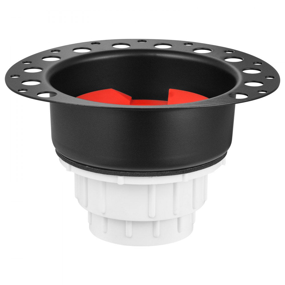 VEVOR PVC Freestanding Tub Drain Kit, 2 Brass Tail Pipes, Bathtub Drain Rough-in Kit, with PVC Adapter of Tailpiece, Compatible with Freestanding Bathtubs, Floor Mounted Bathtubs and Island Bathtubs