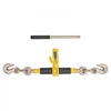 VEVOR Ratchet Chain Binder, 5/16 in x 12.8 ft G80 Chains, 8000 lbs Working Load of Ratchet Load Binder, Chains and Binders Set, Tie Down Hauling Chain Binders for Hauling, Towing, Logging (2 Sets)
