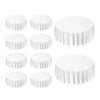 VEVOR White Round Tablecloths 10 Pack, 120 Inches in Diameter, Stain- & Wrinkle- Resistant, Machine Washable Table Clothes, Polyester Fabric Table Covers for Wedding, Party, Banquet, Formal Events