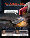 VEVOR plasma cutter powerful cutting ability infographic