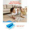 VEVOR Floor Underlayment 200 sq. ft/Roll, 3-in-1 3 mm Thick Flooring Padding with Tape & Vapor Barrier, Heavy Duty EPE Foam with Blue PE, Soundproofing and Noise Reduction,for Laminate Wood Floors