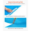 VEVOR Floor Underlayment 300 sq. ft, 3-in-1 2 mm Thick Flooring Padding with Tape & Vapor Barrier, Heavy Duty EPE Foam Soundproofing & Noise Reduction, for Laminate Wood (3 Rolls x 100 sq. ft)