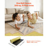 VEVOR Floor Underlayment 200 sq. ft/Roll, 3-in-1 3 mm Thick Flooring Padding with Tape & Vapor Barrier, Heavy Duty EPE Foam with Gold PE, Soundproofing and Noise Reduction, for Laminate Wood Floors
