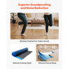 VEVOR Floor Underlayment 100 sq. ft/Roll, 3 mm Thick Laminate Flooring Padding with Attached Vapor Barrier, Heavy Duty Fiber + PE Film, Soundproofing & Noise Reduction, Ideal for Vinyl Wood