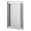 VEVOR BBQ Access Door, 14W x 20H Inch Single Outdoor Kitchen Door, Stainless Steel Flush Mount Door, Wall Vertical Door with Handle, for BBQ Island, Grilling Station, Outside Cabinet