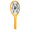 VEVOR Electric Fly Swatter, Zapper Racket with 3 Layers Mesh, Powerful Fly Killer Indoor & Outdoor with 500mAh Battery Rechargeable for Home, Bedroom, Kitchen and Patio, Yellow & Black