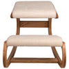 VEVOR Ergonomic Kneeling Chair Heavy Duty Better Posture Kneeling Stool Office Chair Home for Body Shaping Relieveing Stress Meditation Desk Computer Kneeling Stool Chair