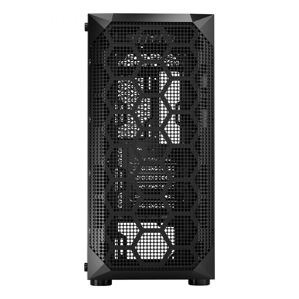 VEVOR PC Gaming Case, Full-Tower, Computer Case with High-Airflow Panel, Magnetic Dust Filter, 3 x 140mm PWM Fans, Cable Management, for GPU up to 410mm in Length, Compatible with E-ATX/ATX/M-ATX/ITX