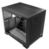 VEVOR Mid-Tower PC Case, Dual Chamber, Gaming Computer Case with Tempered Glass Panels, Magnetic Dust Filter, Cable Management, for GPU up to 410 mm in Length, Compatible with ATX/M-ATX/ITX, No Fan