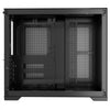 VEVOR Mid-Tower PC Case, Dual Chamber, Gaming Computer Case with Tempered Glass Panels, Magnetic Dust Filter, Cable Management, for GPU up to 410 mm in Length, Compatible with ATX/M-ATX/ITX, No Fan