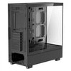 VEVOR PC Gaming Case, Mid-Tower, Computer Case with High-Airflow Tempered Glass Panel, Dust Filter, 6 x 120 mm PWM ARGB Fans, Easy Cable Management, for GPU up to 410 mm in Length, for ATX/M-ATX/ITX