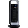 VEVOR Electric Space Heater with Thermostat Remote Control, 1000W/1500W 2-Level Adjustable Quiet Ceramic Heater Fan, 20 in Tip-Over Shutdown Overheat Protection Small Heaters for Office Room Desk Indo