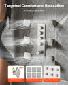 6 rotating body jets targeted comfort and relaxation graphic