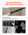Spray Gun Mode for High-Pressure Cleaning (Handheld)