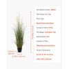VEVOR Artificial Grass Plant, 2 Pack 47 inch Reed Flower Grass in Pot, Premium PVC Faux Fake Greenery Shrubs Plant for Indoor Outdoor House Home Garden Office Room Décor, Housewarming, Green