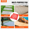 VEVOR Concrete Stamps Mat, 24 x 24 in, Concrete Texturing Skin Polyurethane Stamp Stone Tile Texture Mat, Slate floor Imprint Seamless Stamp Concrete Molds for Outdoor Decorative, Red