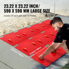 VEVOR Concrete Stamps Mat, 24 x 24 in, Concrete Texturing Skin Polyurethane Stamp Stone Tile Texture Mat, Slate floor Imprint Seamless Stamp Concrete Molds for Outdoor Decorative, Red