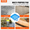 VEVOR Concrete Stamps Mat, 24 x 24 in, Concrete Texturing Skin Polyurethane Stamp Stone Tile Texture Mat, Slate floor Imprint Seamless Stamp Concrete Molds for Outdoor Decorative, Blue