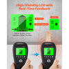 VEVOR Stud Finder Wall Scanner, 5 in 1, Electronic Wall Stud Detector with Smart Sensor, High-Definition LCD Display and Audio Alarm, for the Center and Edge of Metal, AC Wire, Joists, Pipes, Black