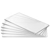 VEVOR Cutting Plates, 6 Pcs, 6.69 x 3.15 x 0.1 in, Clear Polycarbonate Material, Die Cut Pads Compatible with VEVOR Die Cutting and Embossing Machine KM-1830, for Scrapbooking and Card Making