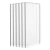 VEVOR Cutting Plates, 6 Pcs, 6.69 x 3.15 x 0.1 in, Clear Polycarbonate Material, Die Cut Pads Compatible with VEVOR Die Cutting and Embossing Machine KM-1830, for Scrapbooking and Card Making