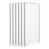 VEVOR Cutting Plates, 6 Pcs, 6.69 x 3.15 x 0.1 in, Clear Polycarbonate Material, Die Cut Pads Compatible with VEVOR Die Cutting and Embossing Machine KM-1830, for Scrapbooking and Card Making