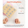VEVOR Cutting Plates, 6 Pcs, 8.86 x 6.14 in, Clear Polycarbonate Material, Die Cut Pads Compatible with VEVOR Die Cutting and Embossing Machine KM-1860, for Scrapbooking, Card Making, Crafting
