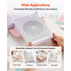 VEVOR Cutting Plates, 6 Pcs, 8.86 x 6.14 in, Clear Polycarbonate Material, Die Cut Pads Compatible with VEVOR Die Cutting and Embossing Machine KM-1860, for Scrapbooking, Card Making, Crafting