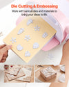 VEVOR Cutting Plates, 6 Pcs, 8.86 x 6.14 in, Clear Polycarbonate Material, Die Cut Pads Compatible with VEVOR Die Cutting and Embossing Machine KM-1860, for Scrapbooking, Card Making, Crafting