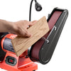 VEVOR 8" Bench Grinder & 2" x 28" Belt Sander Combo, 350W Professional Grinding Sanding Machine with LED Work Light & Protective Eye Shield for Metalworking, Woodworking, Knife Sharpening