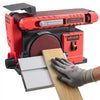 VEVOR 6" Disc Sander & 4" x 36" Belt Sander, 400W Professional Belt Disc Sanders Combo with 0 - 45° Adjustable Worktable & Dust Collection Port for Woodworking, Knife Sharpening, DIY Crafting