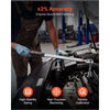 VEVOR Torque Wrench Set 1/2" Drive Digital Torque Wrench 4 Display Units, ±2% Accuracy, LCD Screen, with Buzzer and LED Indicator, with Sockets, Extension Bar, Adapter, for Automotive Repair