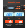 VEVOR Torque Wrench 0-1.5 in Adjustable Jaw Opening Digital Torque Wrench, Open-End Jaw, 4 Display Units, ±2% Accuracy, LCD Screen, with Buzzer and LED Indicator, for Pipe and Automotive Repair