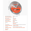 VEVOR Circular Saw Blade, 10 inch Diameter, 80 Sharp Alloy Teeth, 5/8 inch Arbor, Fine Finish, Aluminum Cutting Blade for Circular Saw, with Noise-Reducing Heat Vents, for Cutting Steel and Metal