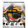 VEVOR Circular Saw Blade, 12 inch Diameter, 100 Sharp Alloy Teeth, 1 inch Arbor, Fine Finish, Aluminum Cutting Blade for Circular Saw, with Noise-Reducing Heat Vents, for Cutting Steel and Metal