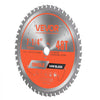 VEVOR Circular Saw Blade, 7-1/4 inch Diameter, 48 Sharp Alloy Teeth, 5/8 inch Arbor, Fine Finish, Metal Cutting Blade for Circular Saw, with Noise-Reducing Heat Vents, for Cutting Steel and Aluminum