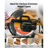 VEVOR Circular Saw Blade, 10 inch Diameter, 24 Sharp Alloy Teeth, 5/8 inch Arbor, Fine Finish, Wood Cutting Blade for Circular Saw, with Noise-Reducing Heat Vents, for Cutting Plywood, OSB, Hardwood