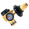 VEVOR Nitrogen Purging Regulator, Nitrogen Purge Control Valve with 500PSI Test Pressure, 4-Position Flow Control (TST/PRG/BRZ/OFF) for Brazing, Pipeline Purging, Leak Checking & Pressure Testing