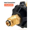 VEVOR Nitrogen Purging Regulator, Nitrogen Purge Control Valve with 650PSI Test Pressure, 4-Position Flow Control (TST/PRG/BRZ/OFF) for Brazing, Pipeline Purging, Leak Checking & Pressure Testing