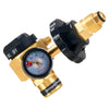 VEVOR Nitrogen Purging Regulator, Nitrogen Purge Control Valve with 650PSI Test Pressure, 4-Position Flow Control (TST/PRG/BRZ/OFF) for Brazing, Pipeline Purging, Leak Checking & Pressure Testing
