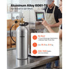 VEVOR 40 Cu. Ft DOT Nitrogen Cylinder Aluminum Alloy Air Tank (Ships Empty), High-Strength Aluminum Alloy 6061-T6 Cylinder with CGA-580 Valve & Handle, for Manufacturing, Welding, Beverage Production