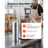 VEVOR 20 Cu. Ft DOT Nitrogen Cylinder Aluminum Alloy Air Tank (Ships Empty), High-Strength Aluminum Alloy 6061-T6 Cylinder with CGA-580 Valve & Handle, for Manufacturing, Welding, Beverage Production