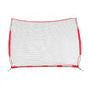 VEVOR Barricade Backstop Net, 12x9 ft Ball Sports Barrier Netting, Portable Practice Equipment with Carry Bag, Protection Screen for Baseball Softball Lacrosse Soccer Hockey Training, for Backyard