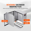 VEVOR NEMA Stainless Steel Enclosure, 12 x 12 x 8\'\' NEMA 4X Steel Electrical Box, IP66 Waterproof & Dustproof, Outdoor/Indoor Electrical Junction Box, with Mounting Plate
