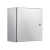 VEVOR NEMA Stainless Steel Enclosure, 12 x 12 x 8\'\' NEMA 4X Steel Electrical Box, IP66 Waterproof & Dustproof, Outdoor/Indoor Electrical Junction Box, with Mounting Plate