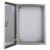 VEVOR NEMA Stainless Steel Enclosure, 16 x 12 x 8\'\' NEMA 4X Steel Electrical Box, IP66 Waterproof & Dustproof, Outdoor/Indoor Electrical Junction Box, with Mounting Plate