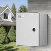 VEVOR NEMA Electric Box, 12x10x6'' NEMA 4X Fiberglass Electric Enclosure, IP66 Water & Dust Resistant, Suitable for Both Outdoor & Indoor Use, Includes Mounting Plate (30x25x14 cm)
