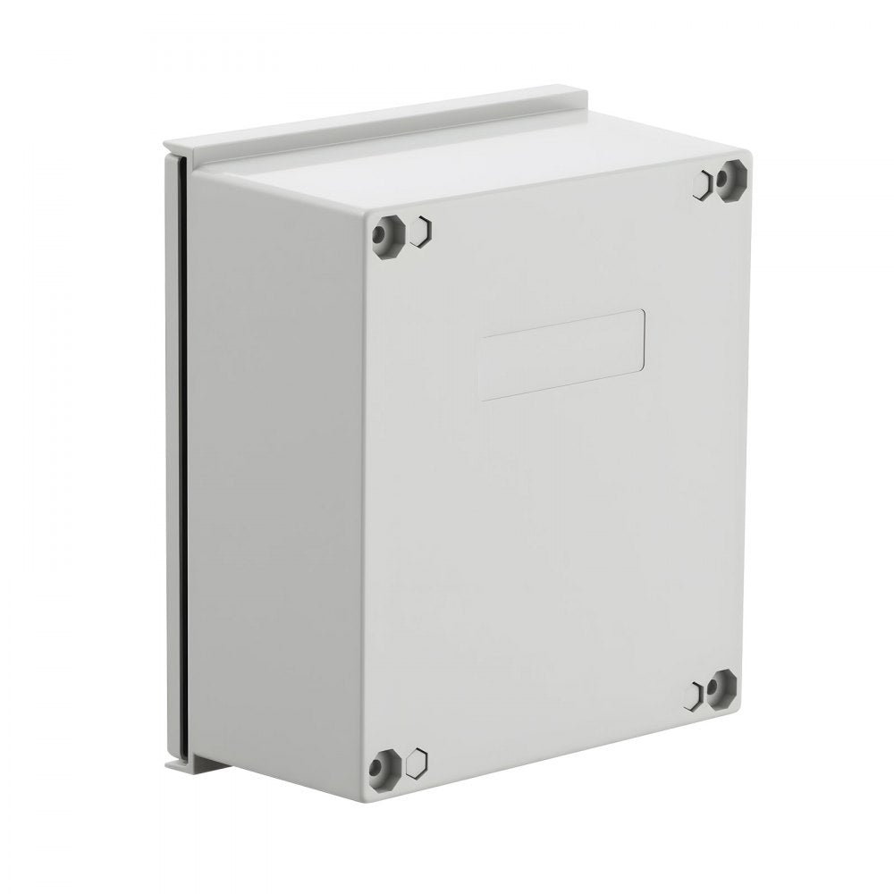 VEVOR NEMA Electric Box, 12x10x6'' NEMA 4X Fiberglass Electric Enclosure, IP66 Water & Dust Resistant, Suitable for Both Outdoor & Indoor Use, Includes Mounting Plate (30x25x14 cm)